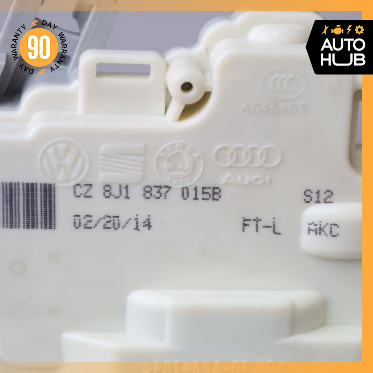11-18 Porsche Cayenne 958 Front Left Driver Side Door Lock Latch Actuator OEM - photo 11