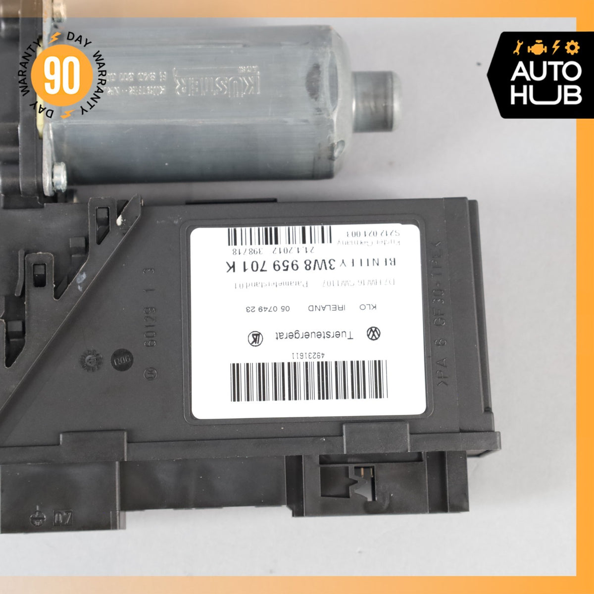 12-17 Bentley Continental GT Coupe Front Left Door Window Regulator Motor OEM - photo 13
