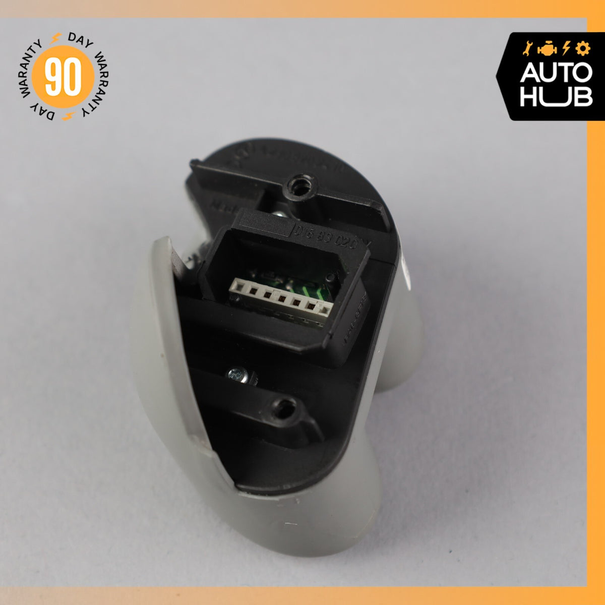 03-11 Mercedes R230 SL500 E550 SL55 AMG Steering Wheel Control Button Gray OEM - photo 5
