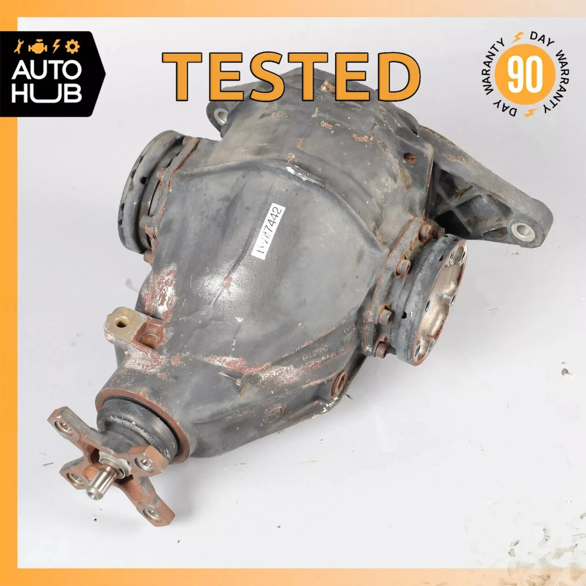 95-98 Mercedes R129 SL500 SL600 Rear Differential Diff Axle Carrier 2.65 OEM - photo 1
