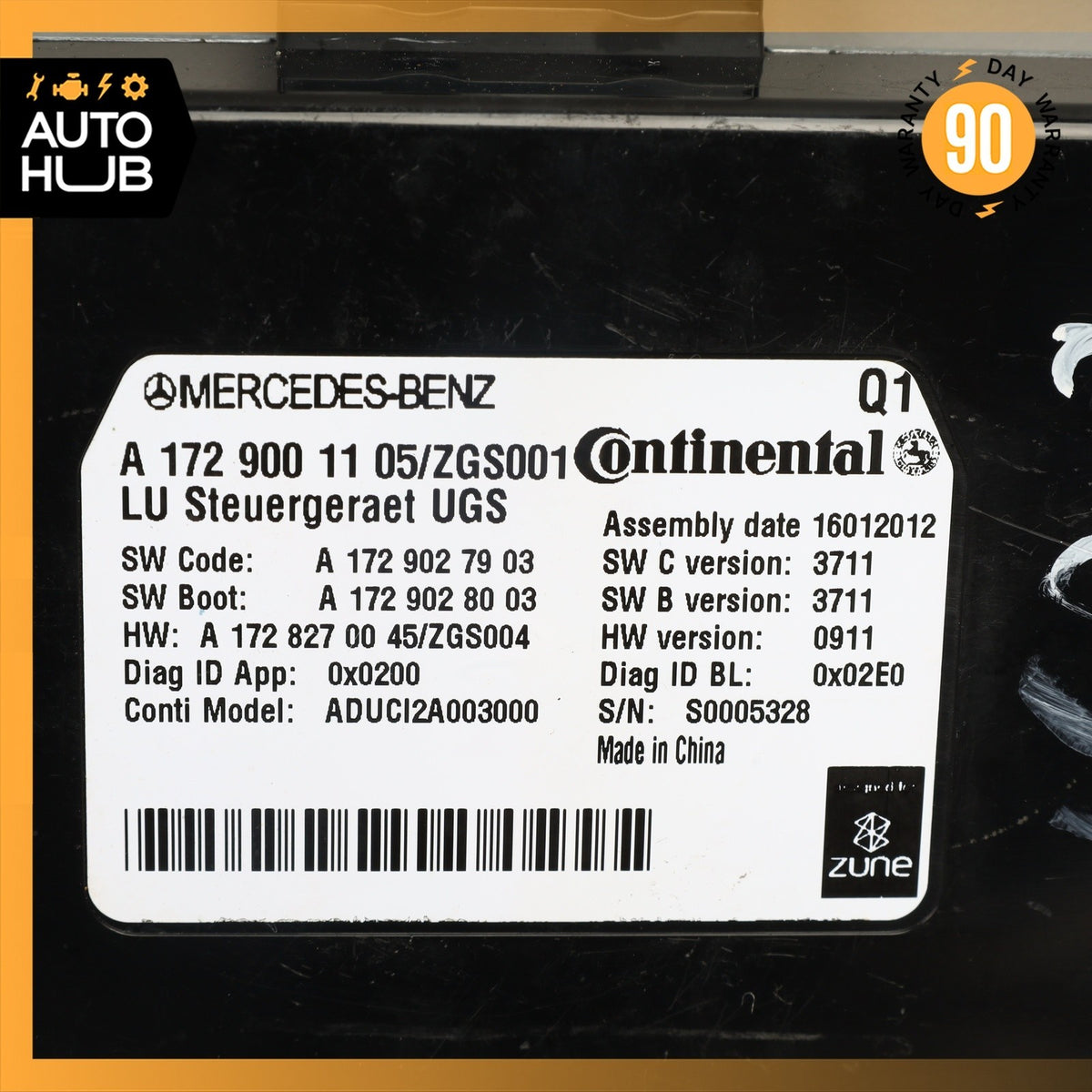 Mercedes R231 SL550 Interface Communication Control Module OEM - photo 3