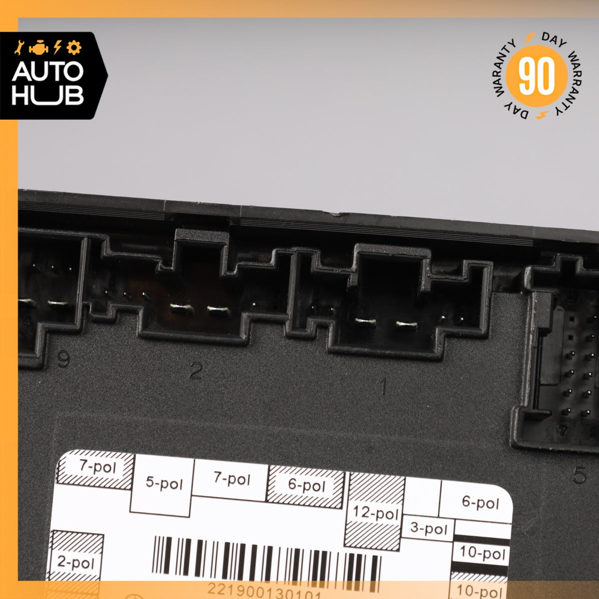 07-13 Mercedes W221 S63 AMG S400 Rear Right or Left Side Door Control Module OEM - photo 6