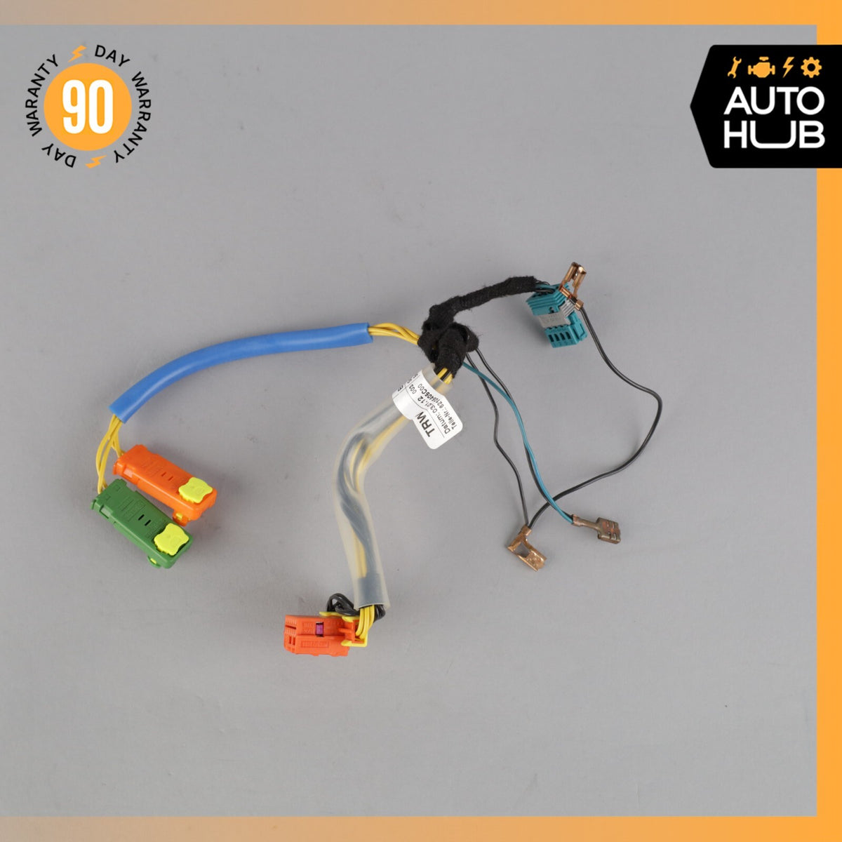 12-18 Bentley Continental GTC GT Steering Wheel Driver Airbag Wiring Harness 71k - photo 3