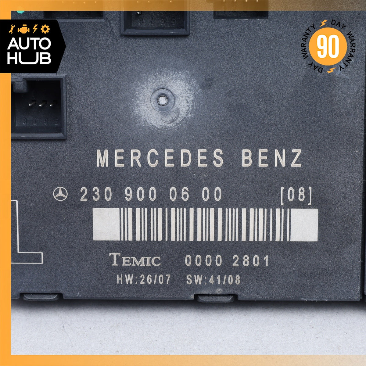 03-12 Mercedes R230 SL500 SL550 Door Control Module Left Driver Side OEM - photo 10