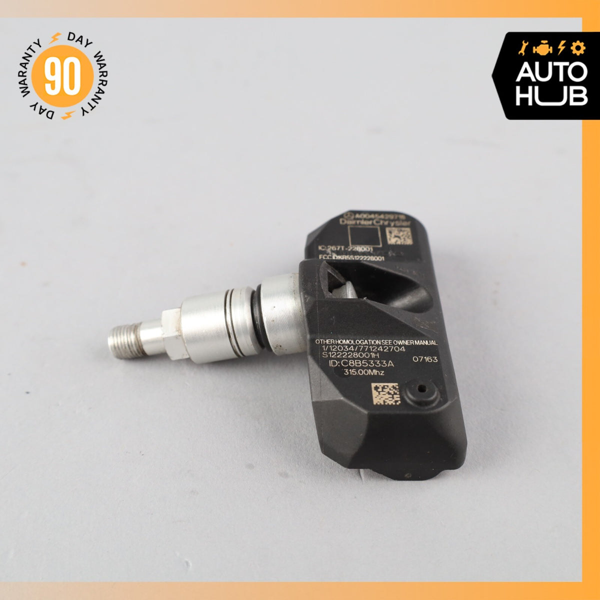 06-11 Mercedes W221 S550 CL55 AMG TPMS Tire Pressure Sensor 315 Mhz OEM - photo 2