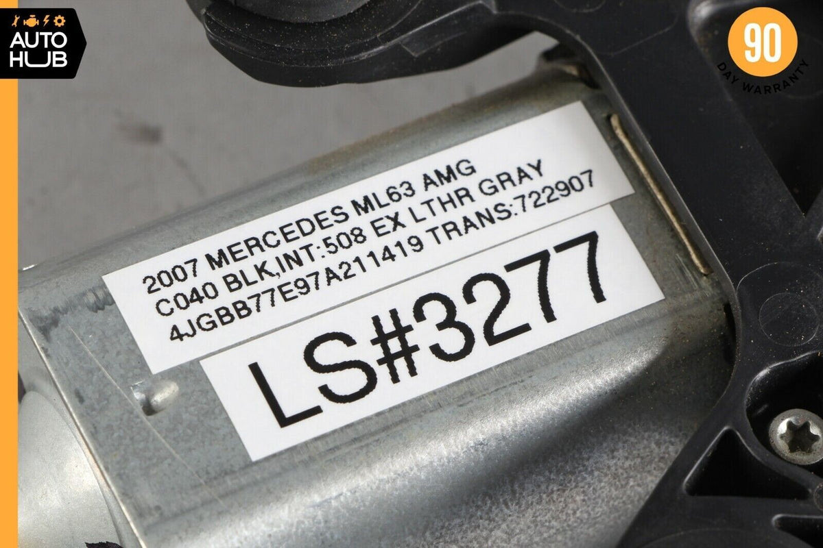 06-19 Mercedes W164 ML63 AMG GL550 R500 Rear Glass Windshield Wiper Motor OEM - photo 12