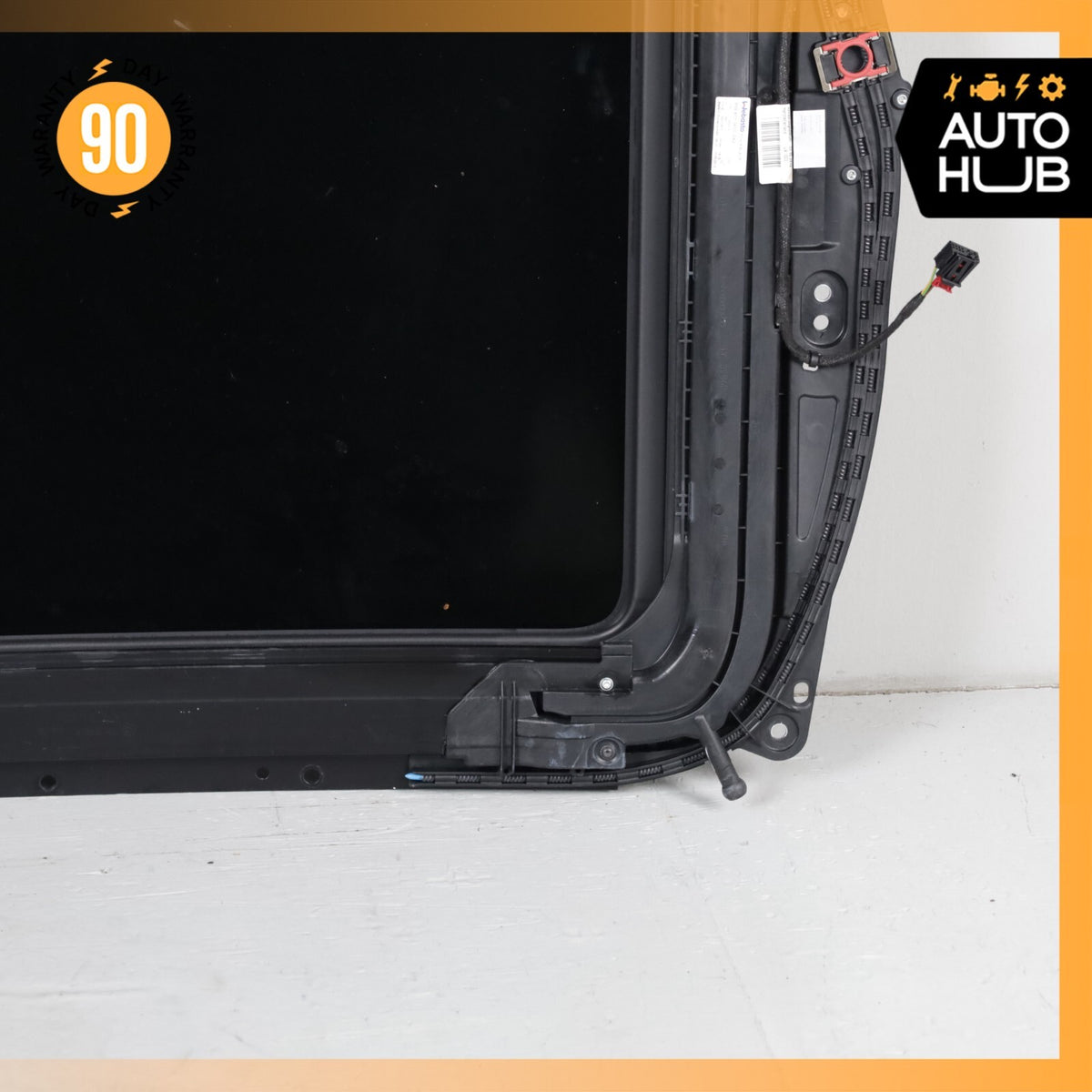 15-24 Porsche Macan 95B Turbo Panoramic Roof Glass Frame Black OEM 64k - photo 14