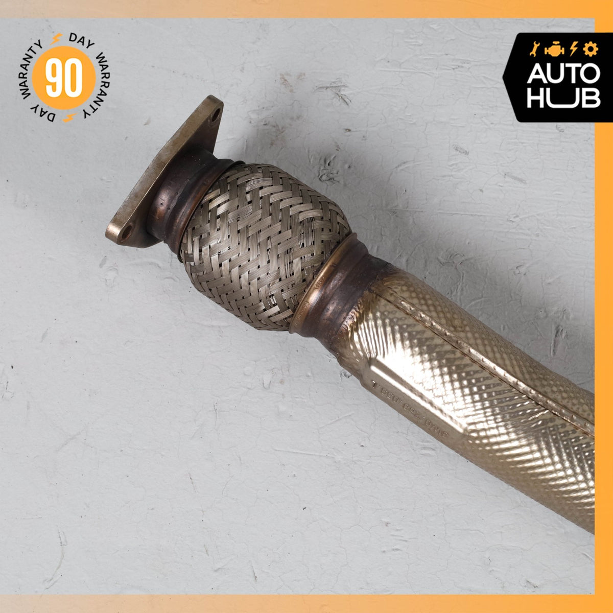 13-18 Bentley Continental GT GTC 4.0L V8 Exhaust Downpipe Set 3W0131705E OEM - photo 23