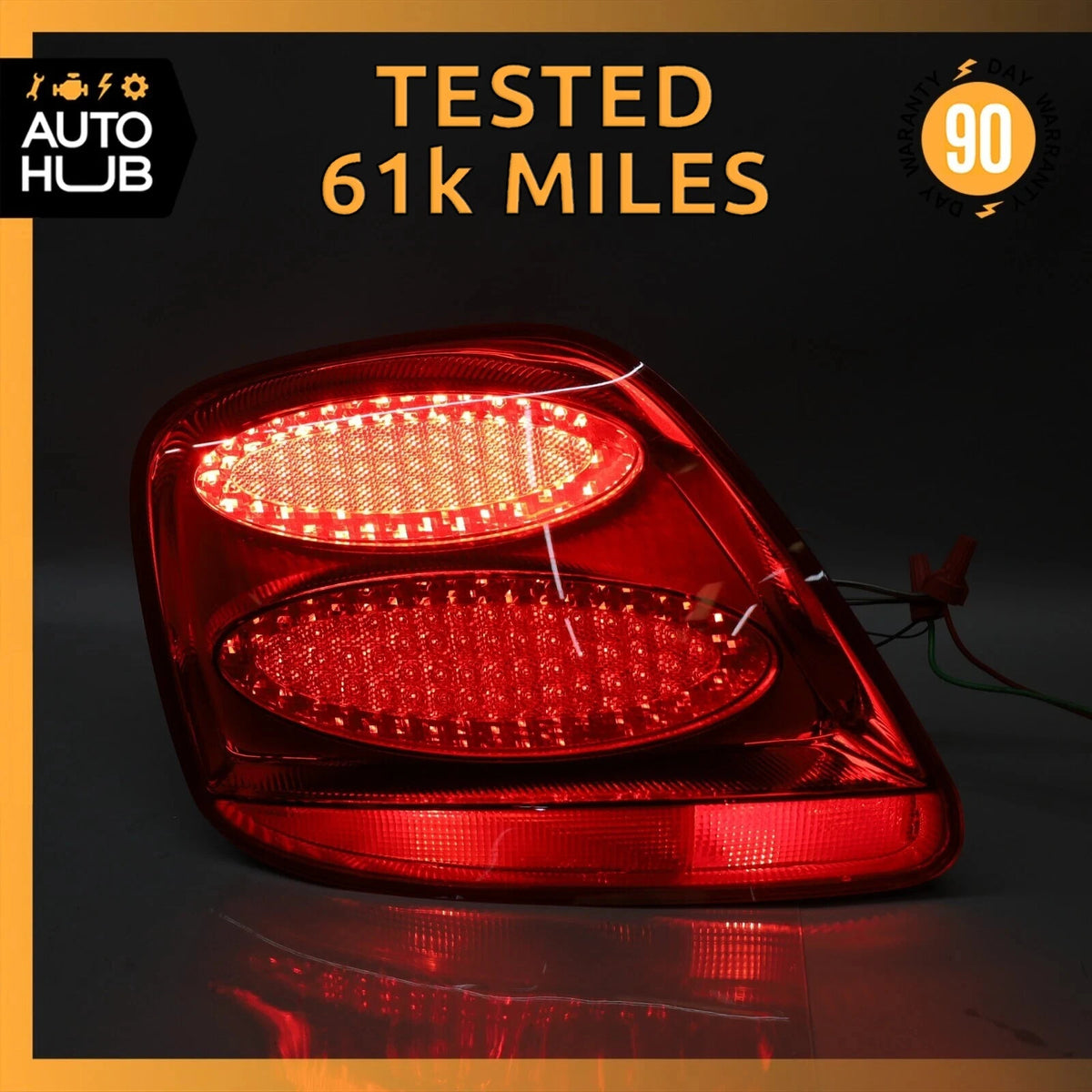03-09 Bentley Continental GT GTC Left Driver Side Tail Light Lamp OEM 61k - photo 1
