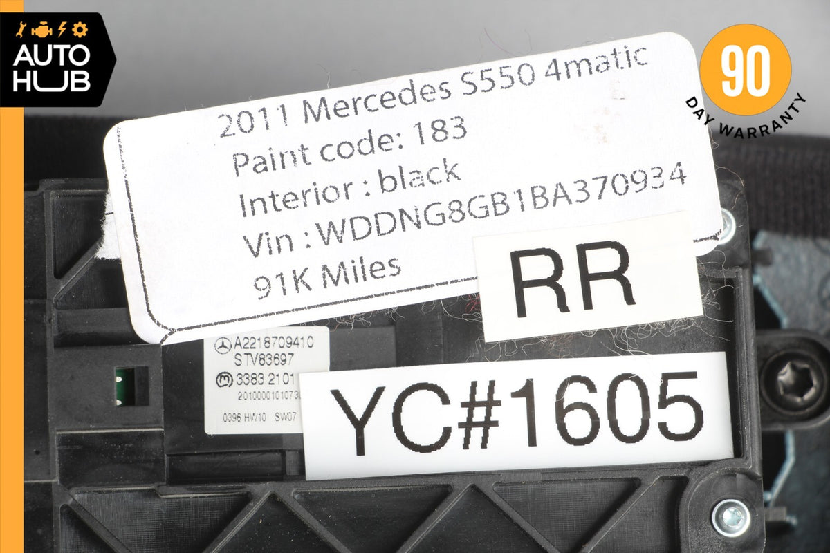 10-13 Mercedes W221 S550 S400 Rear Right Side Window Regulator Switch OEM - photo 12