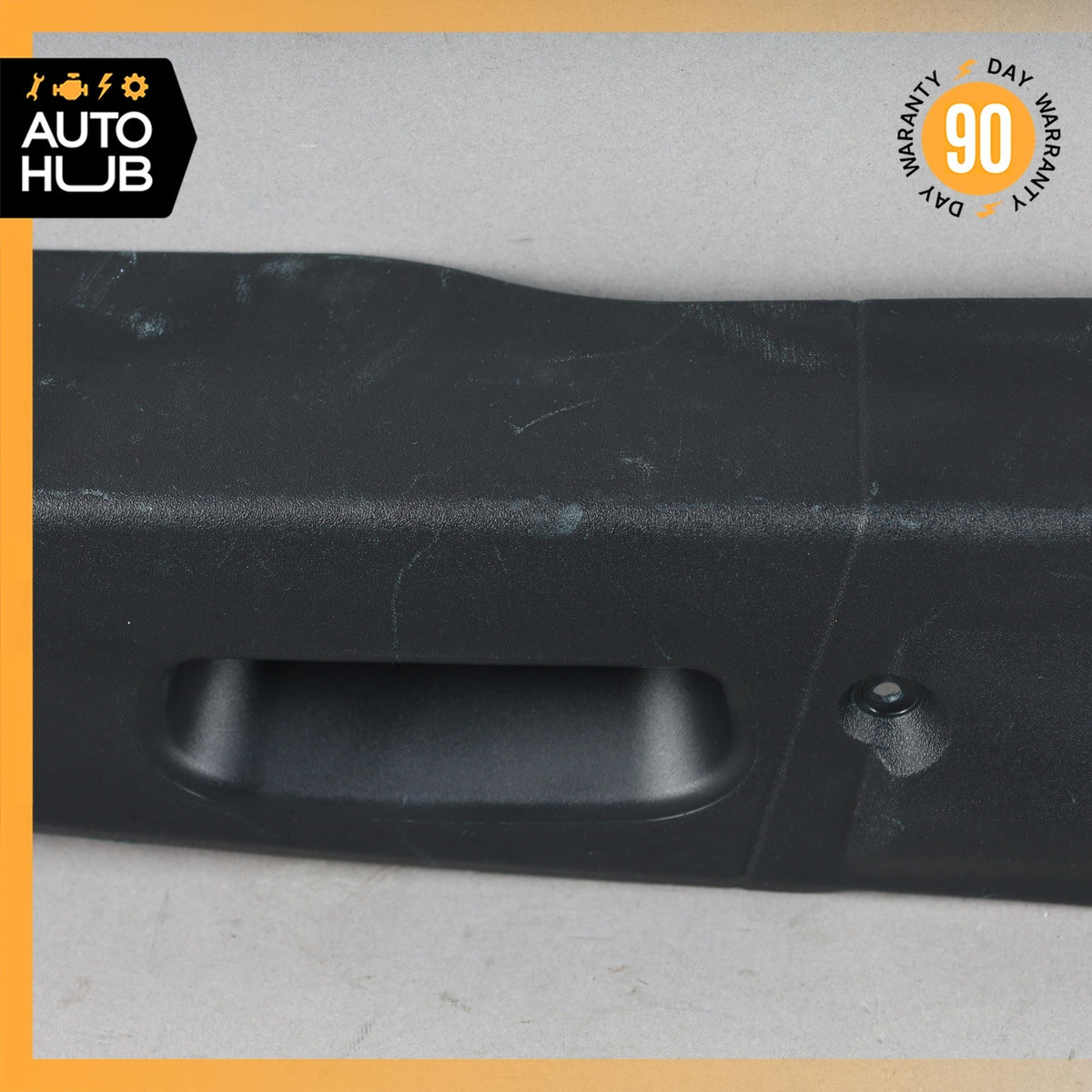 11-17 Mercedes W207 E350 E550 Trunk Lid Tailgate Handle Trim Black OEM - photo 3