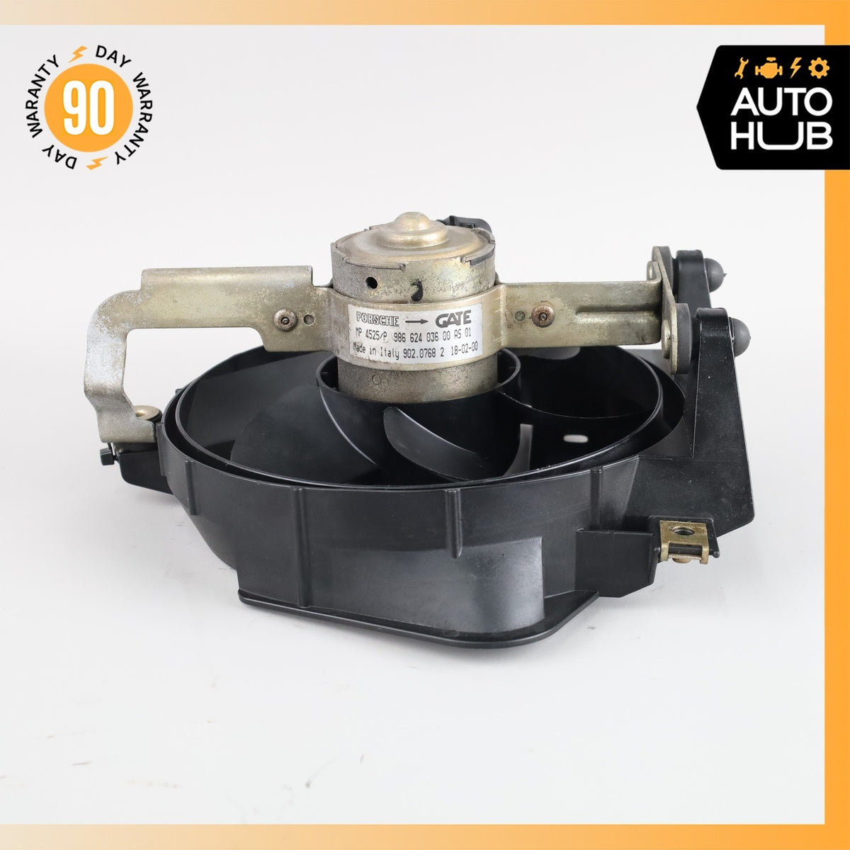 Porsche Boxster 986 Engine Radiator Cooling Fan Motor 98662403600 OEM - photo 6