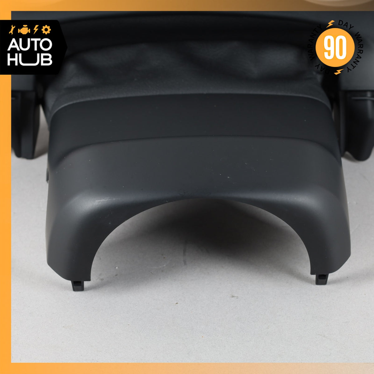 11-18 Porsche Cayenne 958 Steering Column Cover Trim Black OEM - photo 5