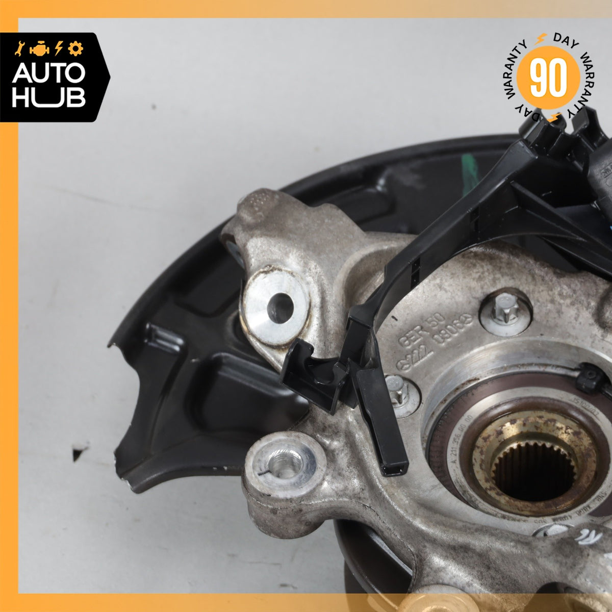 14-20 Mercedes W222 S65 S600 Rear Left Driver Spindle Knuckle Hub OEM - photo 12