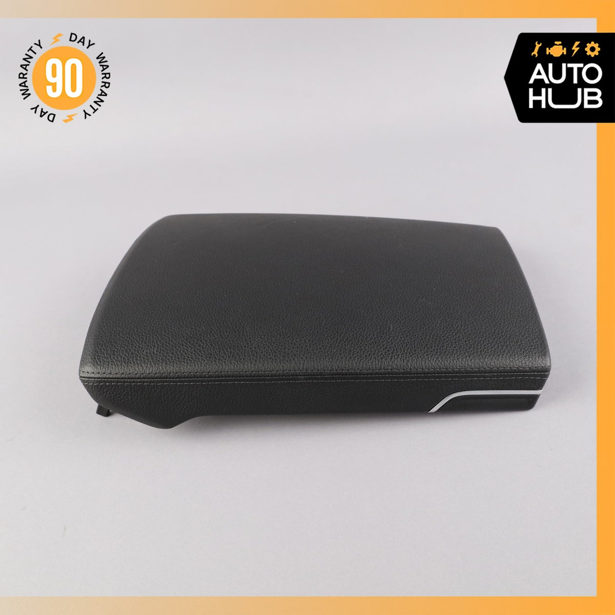 Porsche Panamera 970 Center Console Arm Rest Storage Cover Black OEM - photo 4