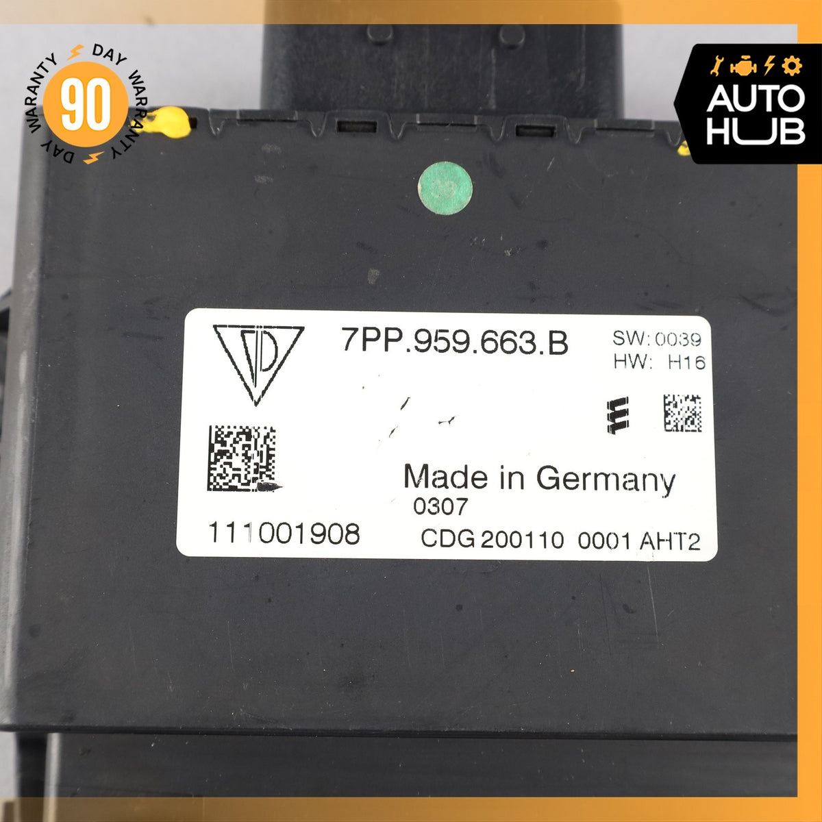 Porsche Panamera 970 Start Stop Voltage Stabilizer Control Module ECU OEM - photo 9