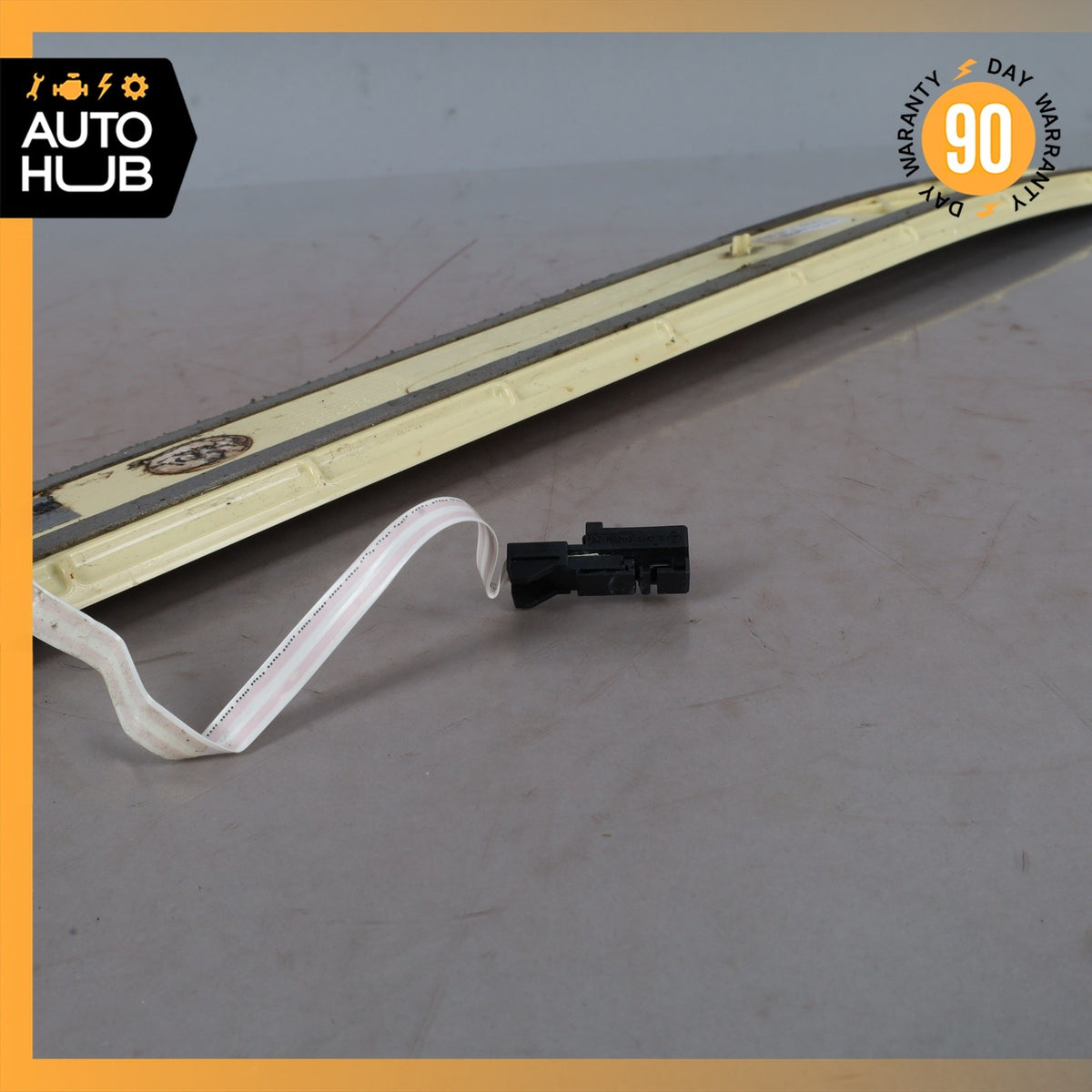 14-20 Mercedes W222 S550 S600 Rear Left Illuminated Door Step Sill Panel OEM - photo 10