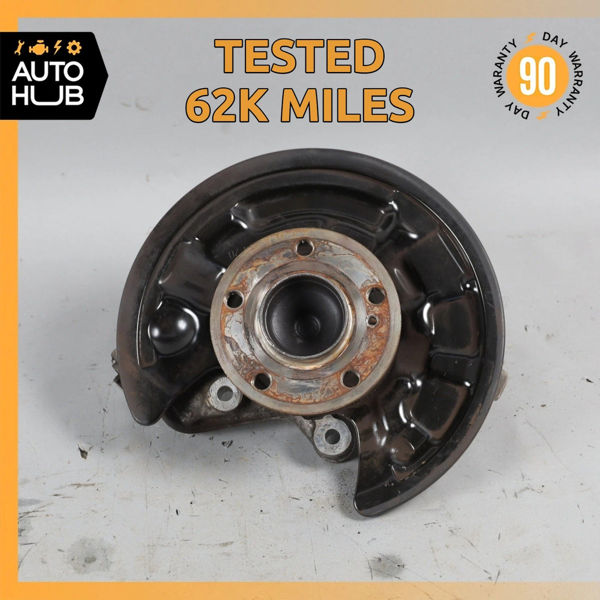 Mercedes W242 B250e Rear Left Side Spindle Knuckle Hub OEM 62k - photo 1