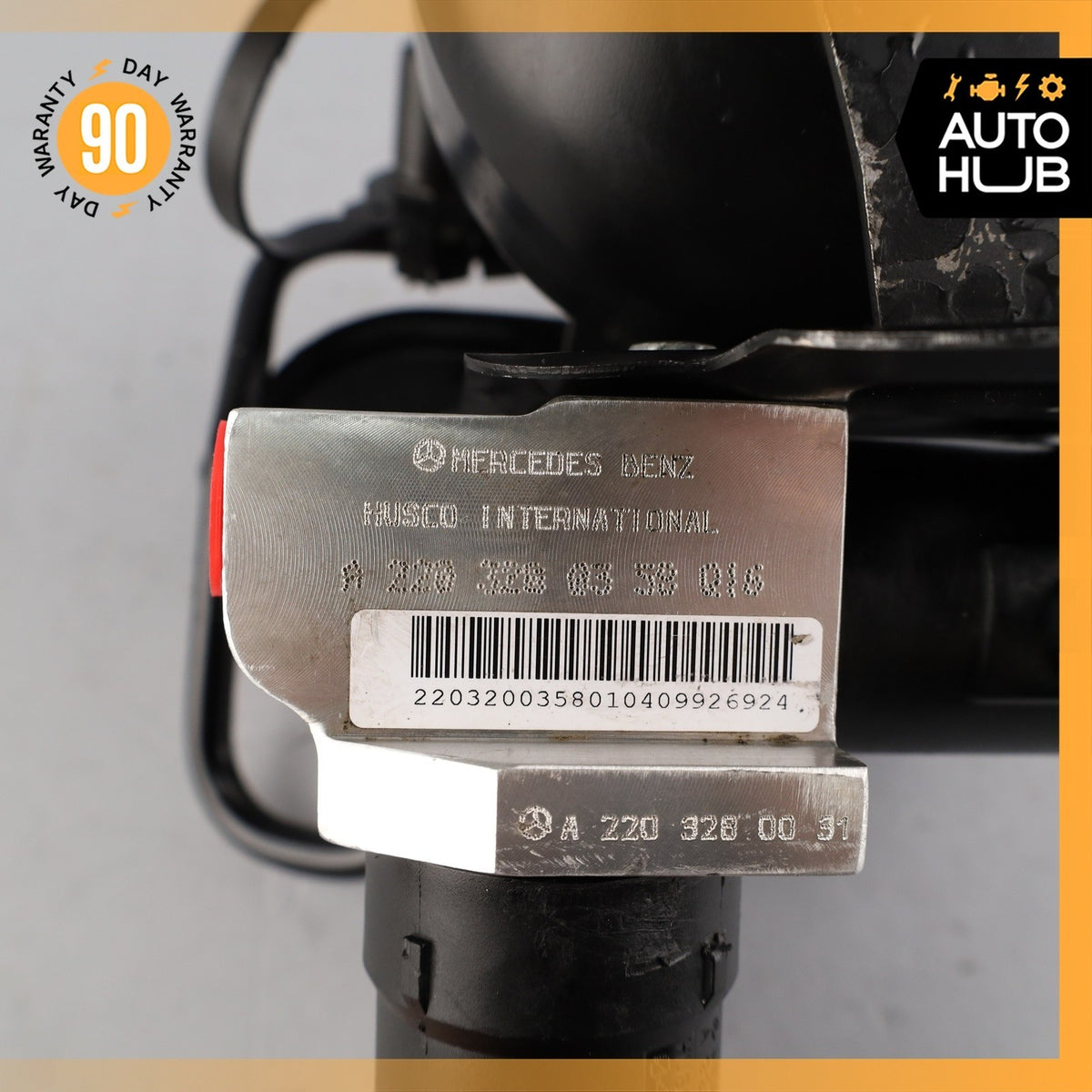 Mercedes W215 CL600 S55 AMG Hydraulic Suspension Valve Block Front OEM 53k - photo 10