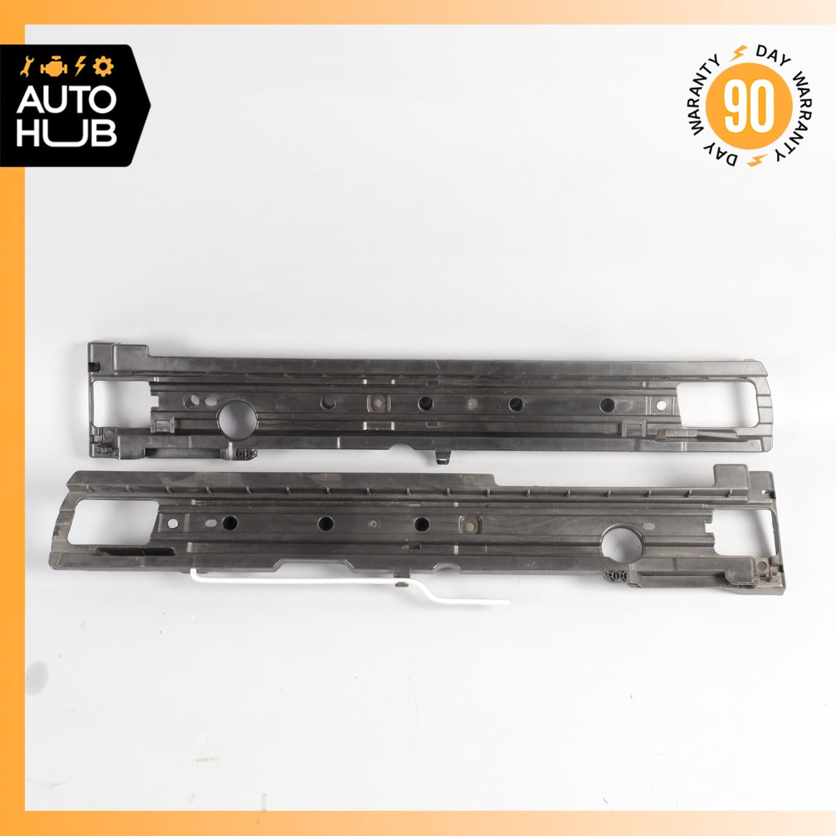 11-18 Porsche Cayenne 958 Turbo S Trunk Floor Rail Support Left & Right OEM - photo 1