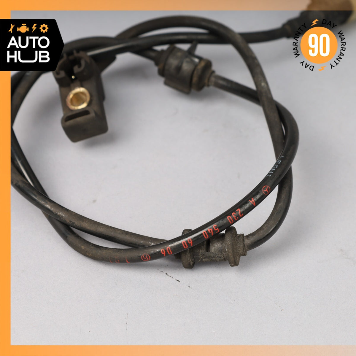 03-12 Mercedes R230 SL500 SL550 Rear Brake Wear Sensor Wiring 2305406006 OEM - photo 4