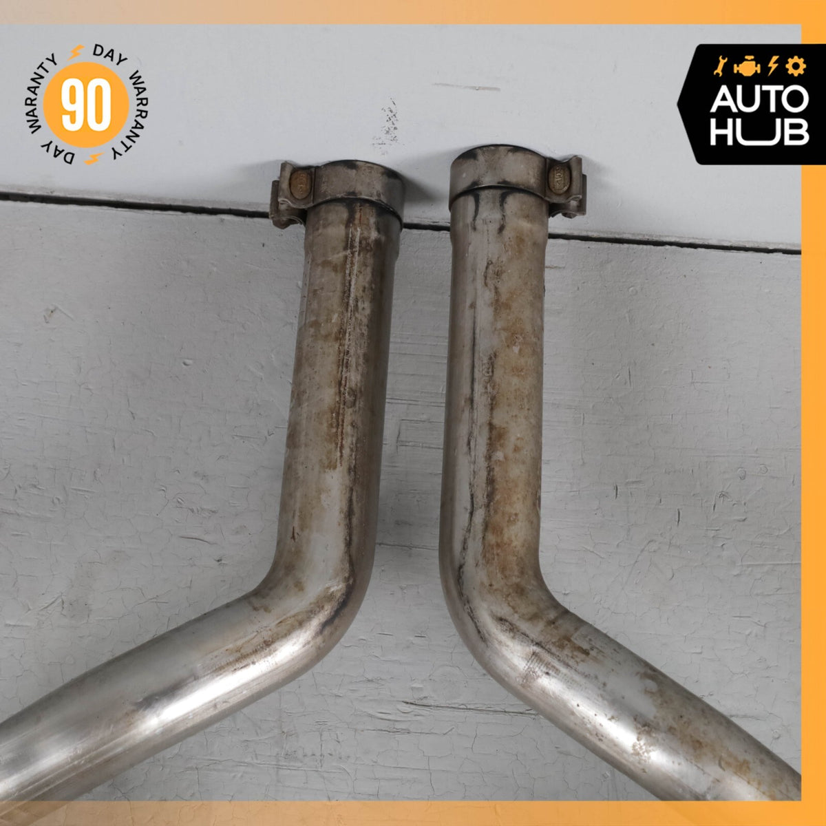 15-18 Bentley Flying Spur 4.0L V8 Sedan Exhaust Mufflers Right & Left Set OEM - photo 5