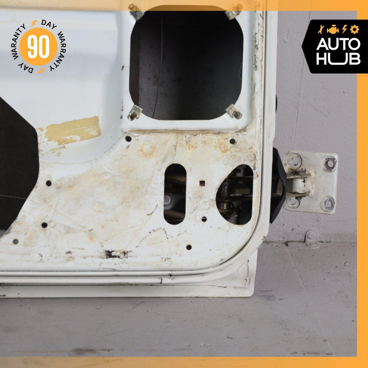 81-91 Rolls Royce Silver Spur Rear Left Side Door Shell White OEM 40k - photo 17