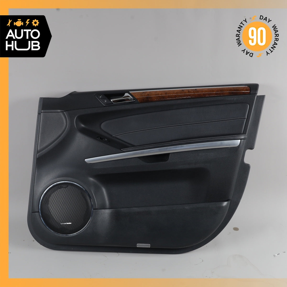 07-12 Mercedes X164 GL450 ML550 Front Right Interior Door Panel Black OEM - photo 1