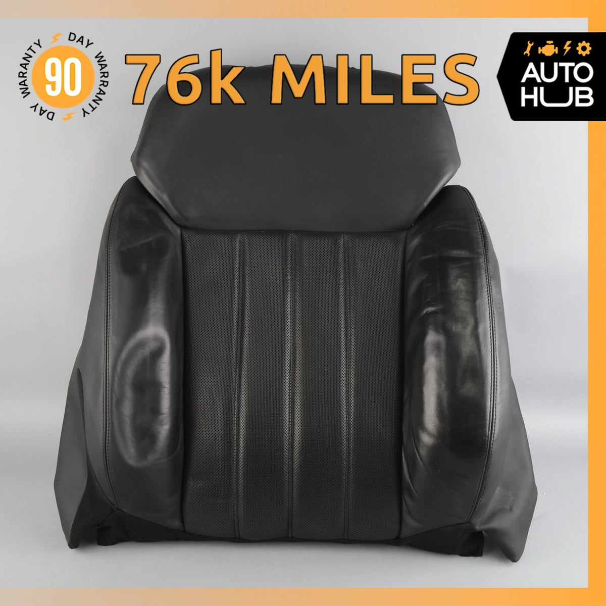 Bentley Continental Flying Spur Front Left Side Seat Upper Back Cushion OEM 76k - photo 1