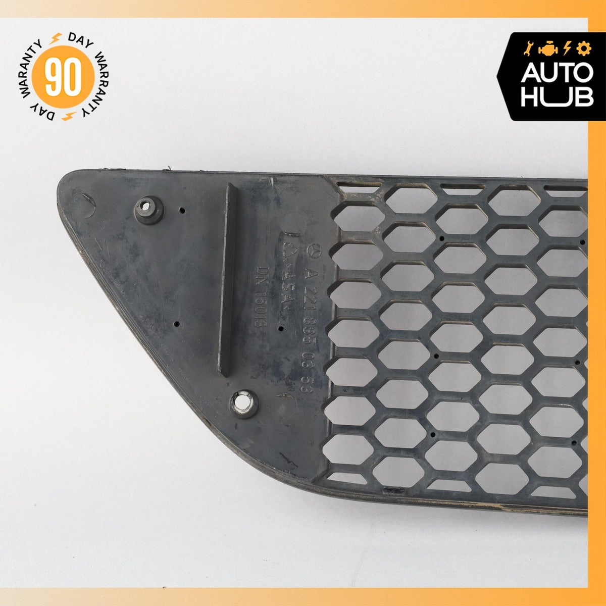 08-09 Mercedes W221 S63 AMG Sport Bumper Center Grille Grill 2218850353 OEM - photo 9