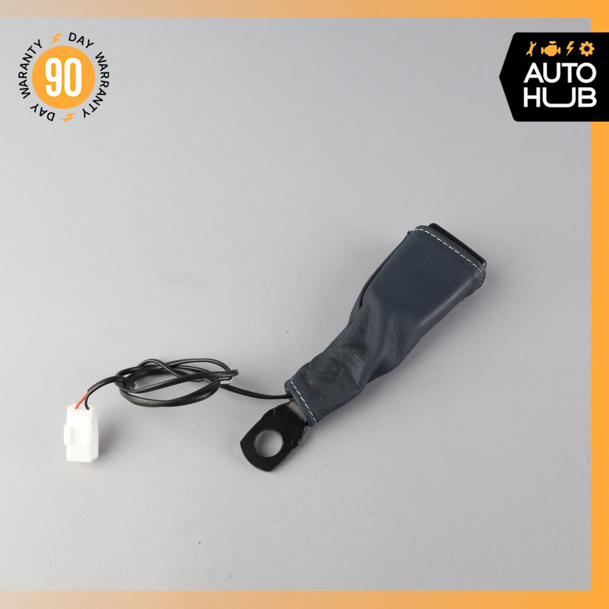 08-19 Maserati GranTurismo M145 Front Left or Right Seat Belt Buckle Blue OEM - photo 9