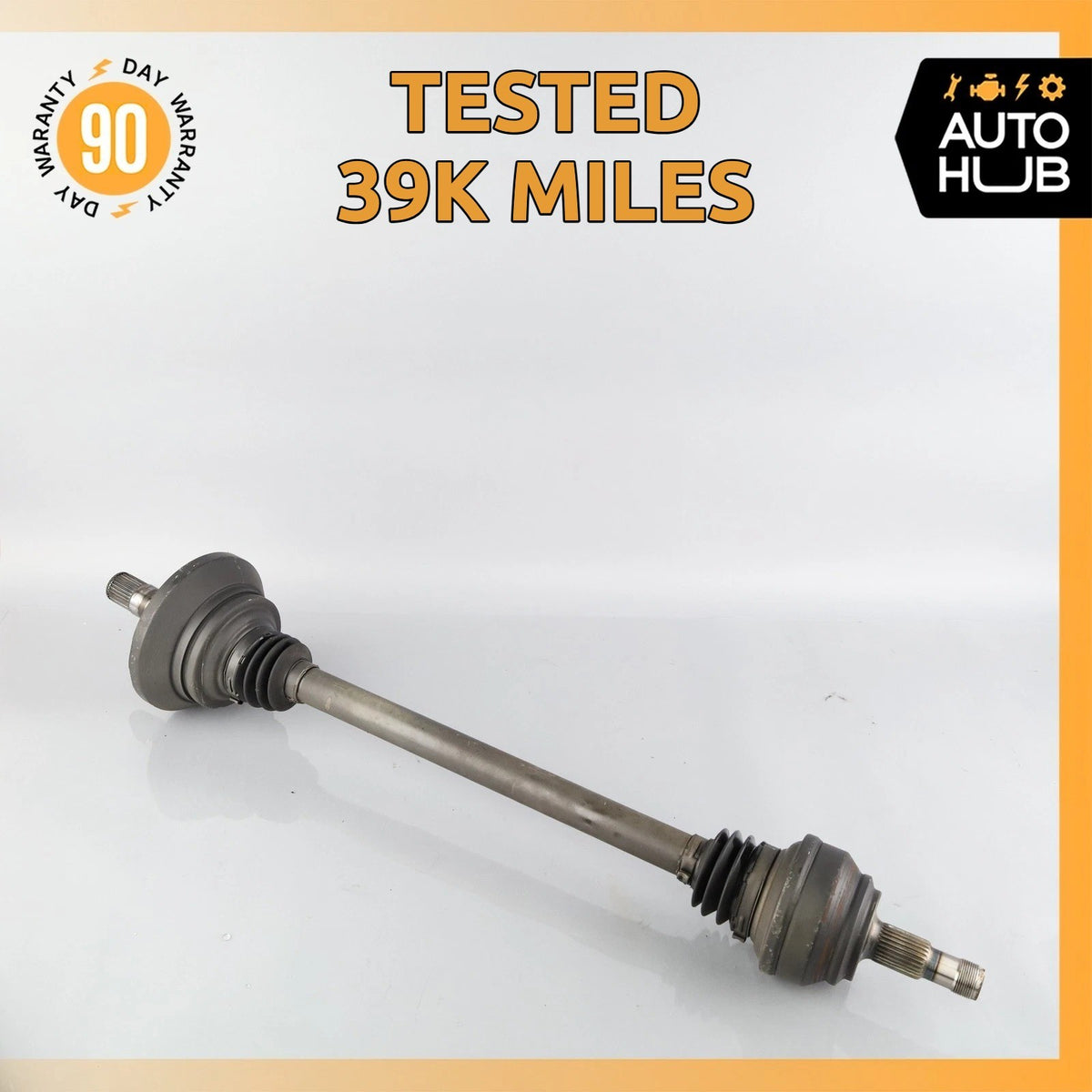 17-23 Mercedes W205 C63 AMG Rear Left Side CV Axle Half Shaft 2053503718 OEM 39k - photo 1