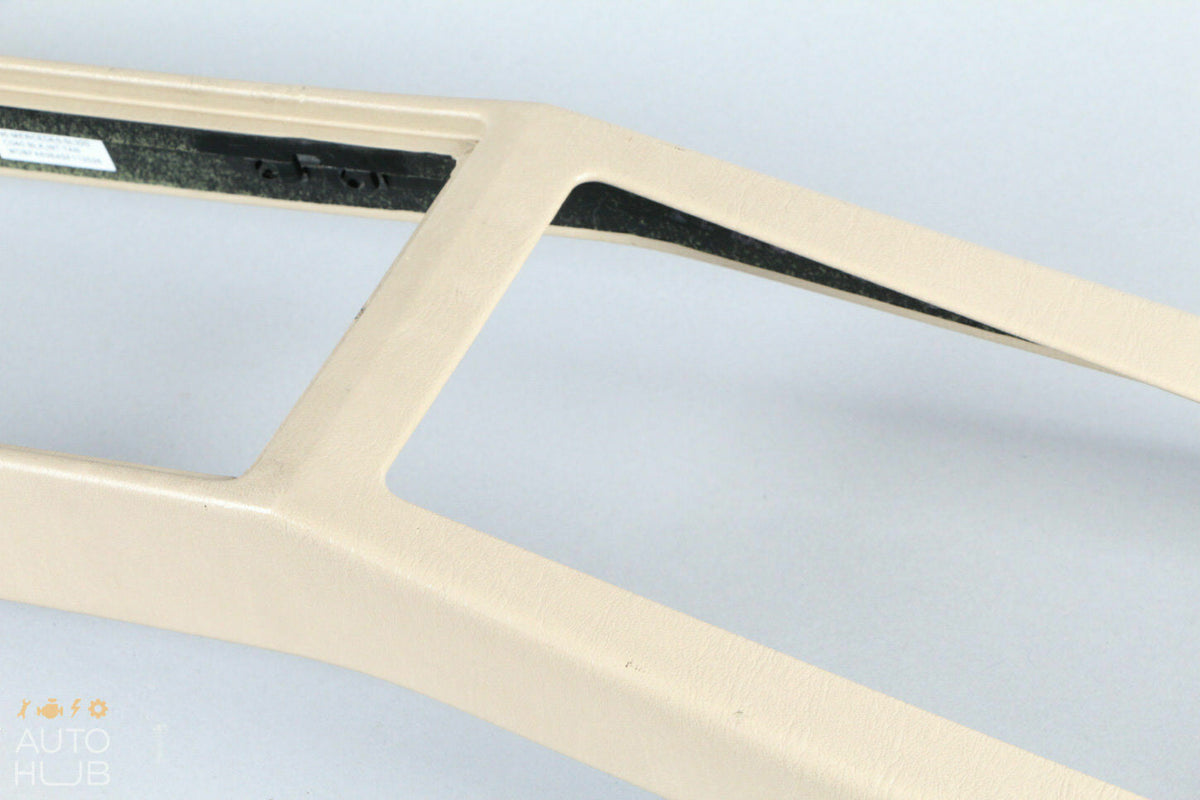 90-02 Mercedes R129 SL320 500SL SL600 Upper Center Console Trim Beige OEM - photo 7