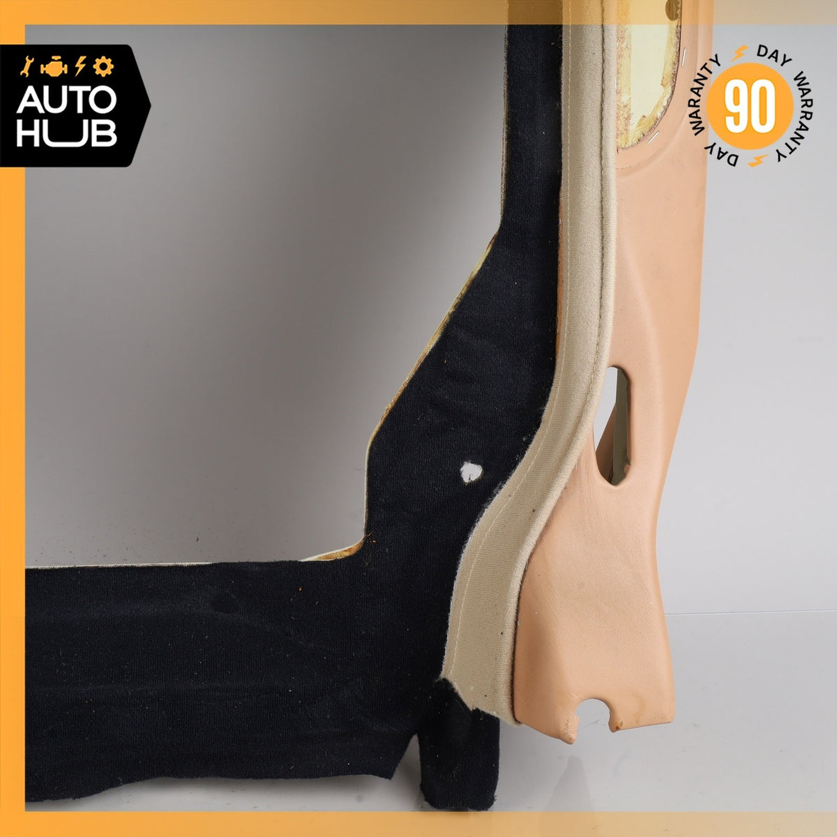 00-02 Bentley Arnage Front Right Lower Bottom Seat Trim Cover Brown OEM 50k - photo 23