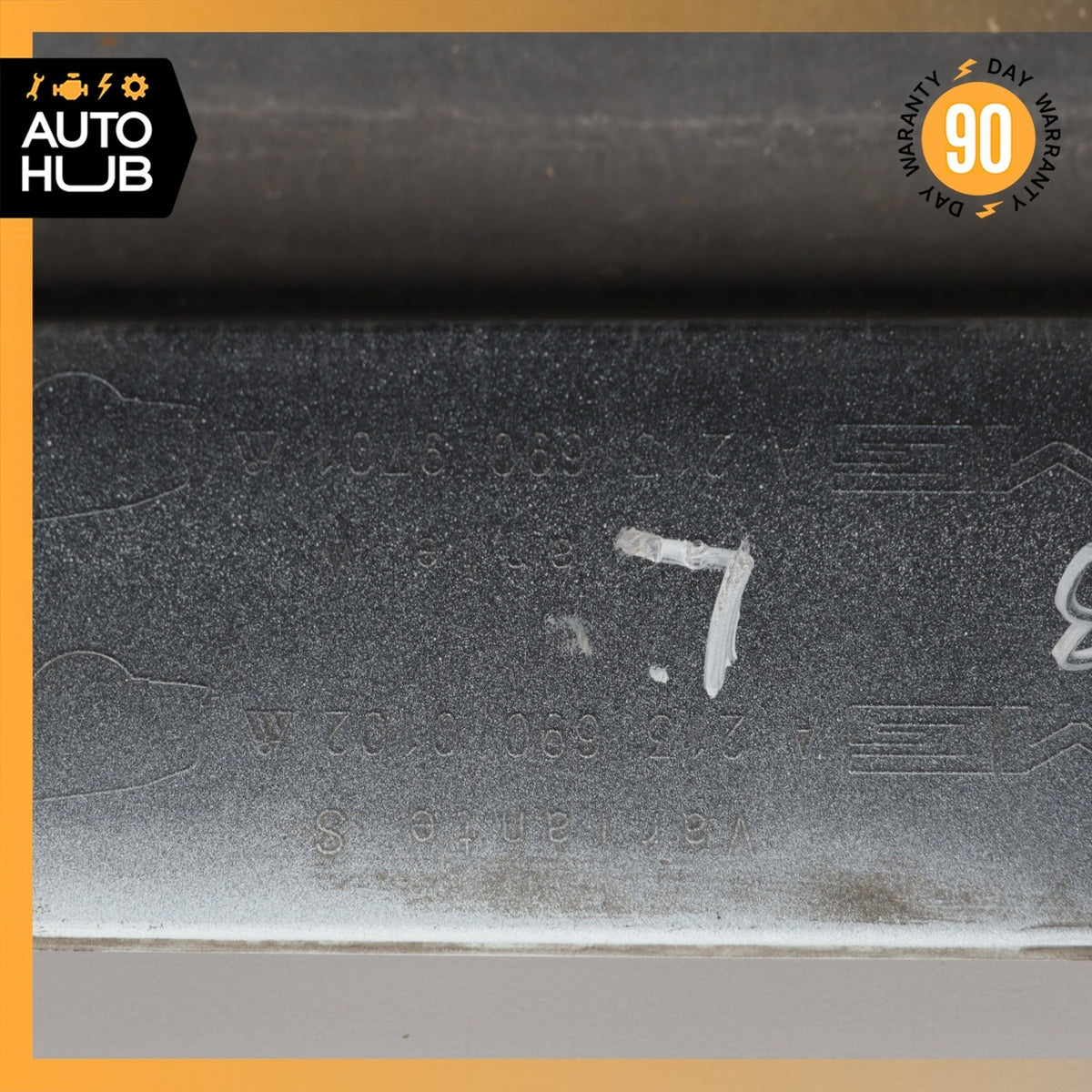 17-23 Mercedes W213 E300 E400 Sport AMG Left Rocker Panel Side Skirt White OEM - photo 19