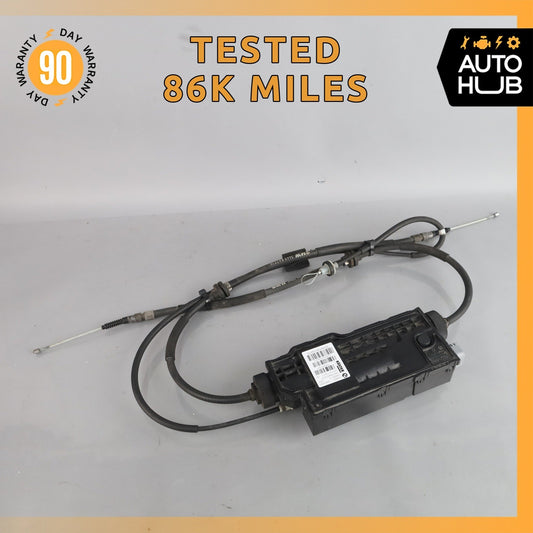 14-19 BMW F15 X5 X6 Electronic Parking Brake Actuator w/ Cable OEM 86k - photo 1