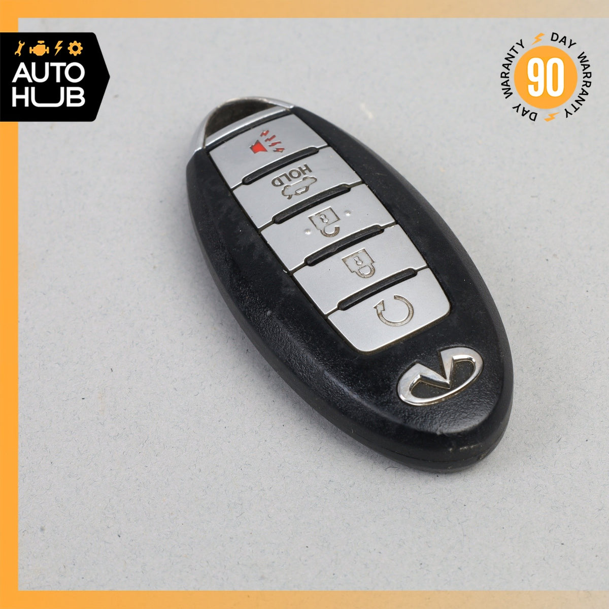 17-18 Infiniti Q60 Remote Control Key Fob Transmitter OEM 71k - photo 4