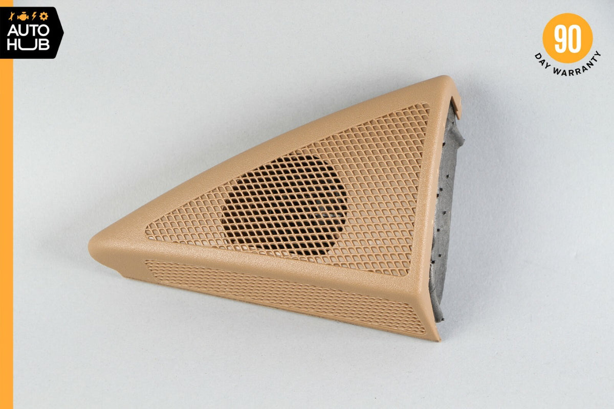 07-09 Mercedes W211 E350 E320 Tweeter Speaker Cover Left Driver Side Beige OEM - photo 1
