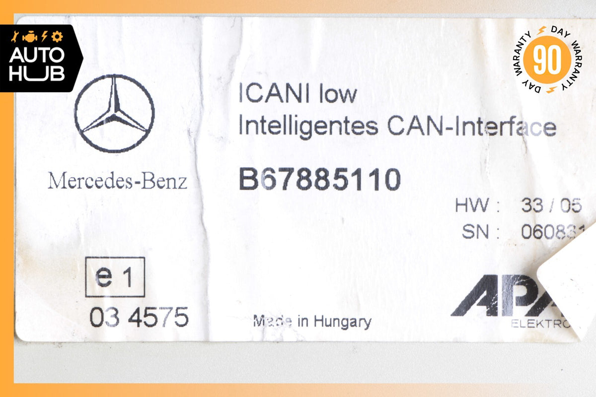 10-14 Mercedes W221 S550 S400 CL550 Control Unit Intelligent Interface Low OEM - photo 8