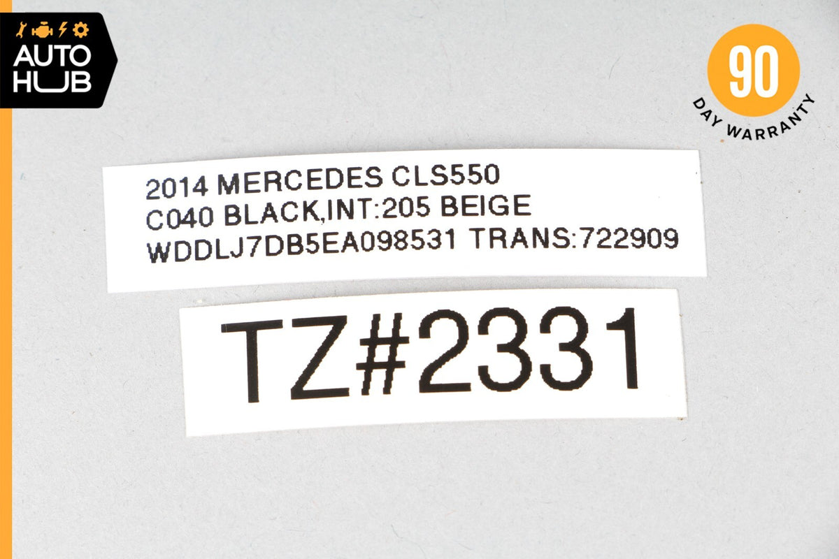 12-18 Mercedes W218 CLS550 CLS400 Rear Left Side Window Regulator Motor OEM - photo 12