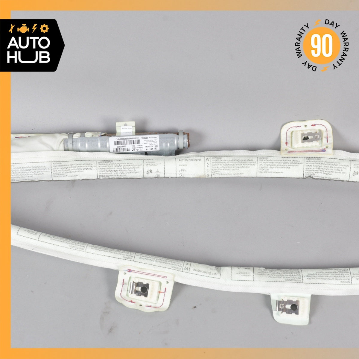 13-16 Mercedes W212 E250 E350 Sedan Roof Curtain Air Bag Right Side OEM - photo 11