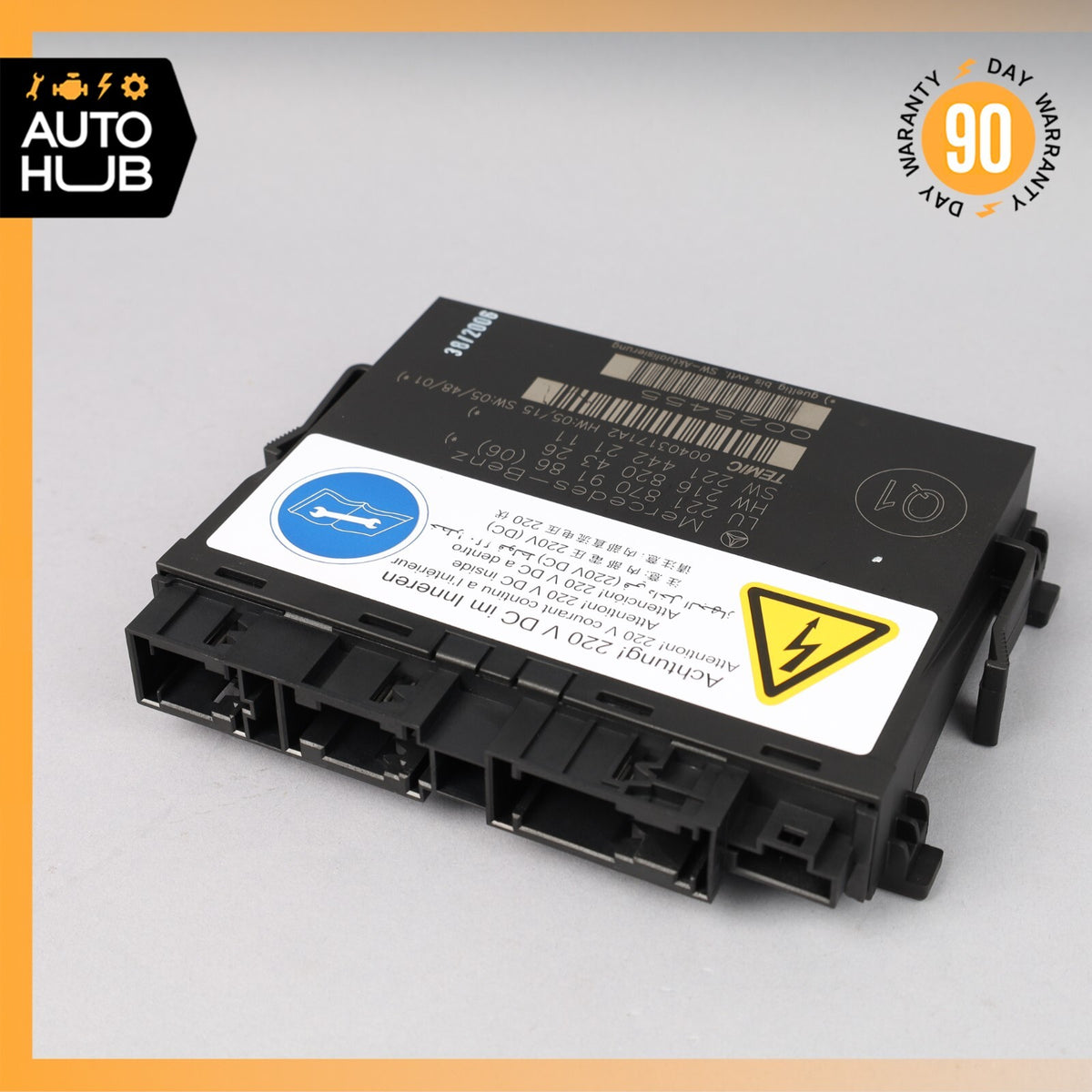 07-10 Mercedes W221 S600 S63 Front Left or Right Seat Contour Control Module OEM - photo 2