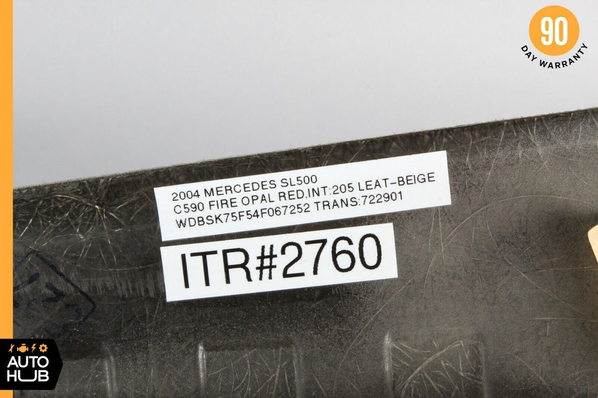 03-06 Mercedes R230 SL500 SL55 Front Right Side Interior Trim Panel A Pillar OEM - photo 8