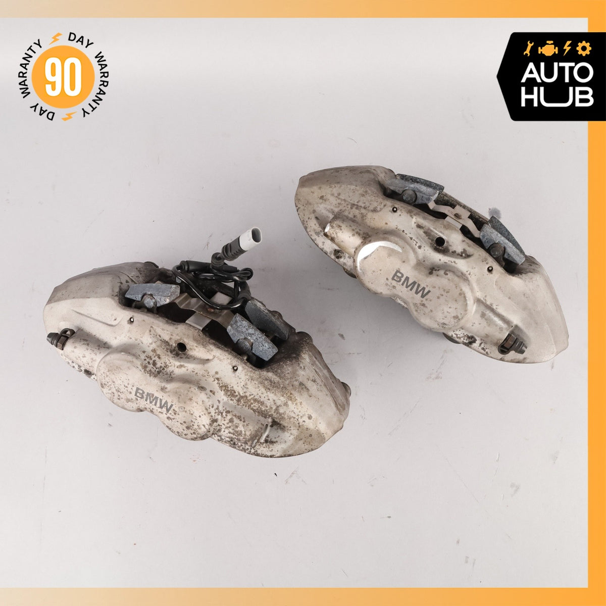 12-21 BMW F33 435i 428i 330i 335i Front Left & Right Brake Caliper Set OEM 82k - photo 3