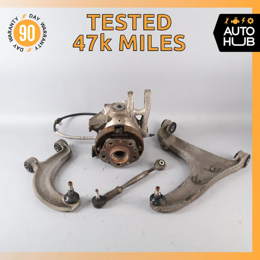 11-19 Maserati GranTurismo M145 Rear Right Spindle Knuckle Hub Arm Set OEM 58k - photo 1