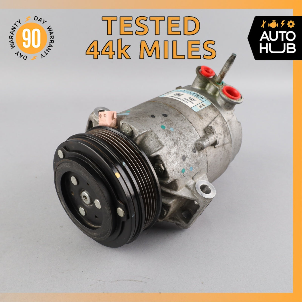04-09 Cadillac XLR A/C Air Conditioning Compressor 15251678 OEM 44k - photo 1