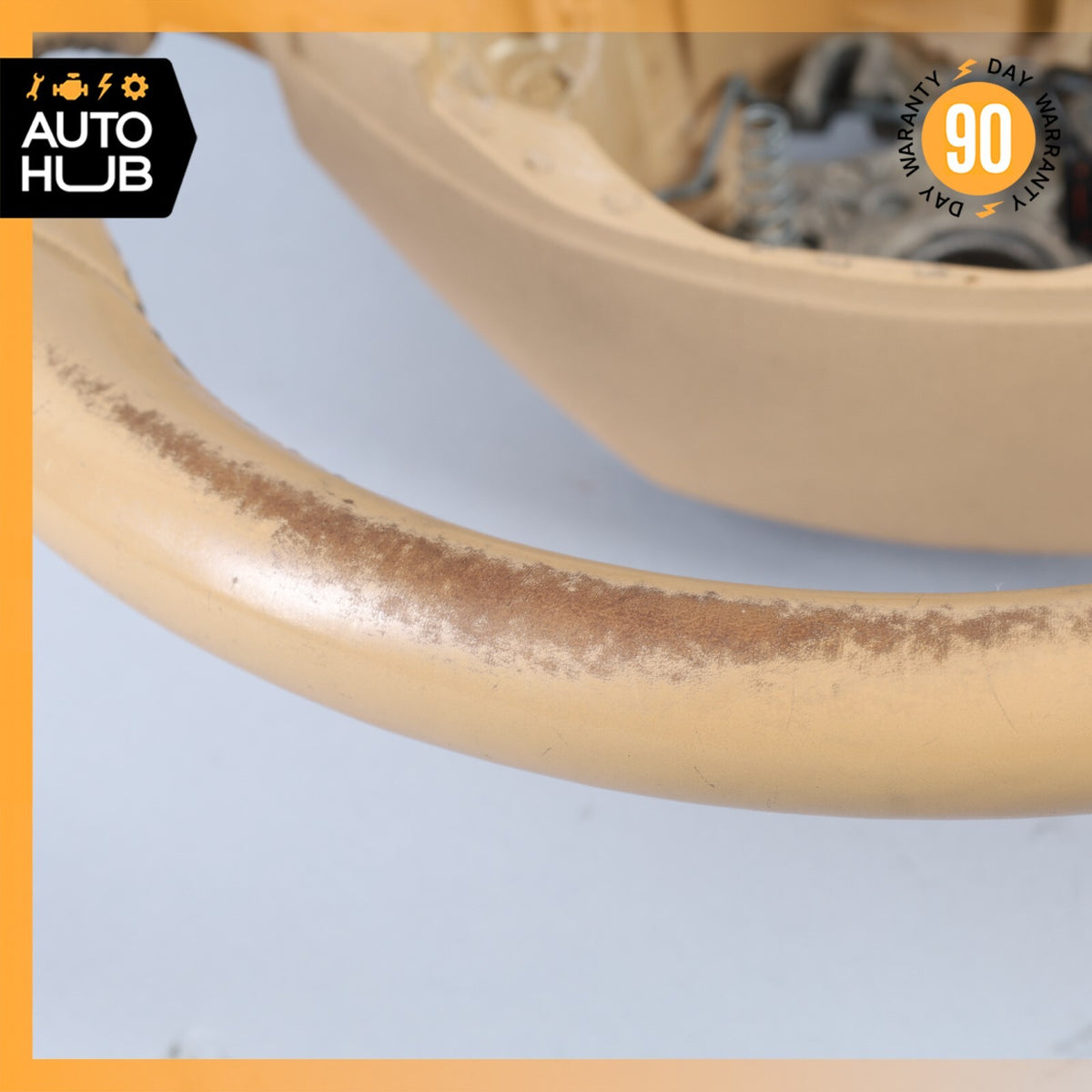 11-14 Porsche Cayenne 958 Steering Wheel Luxor Beige 97034780383 OEM - photo 13