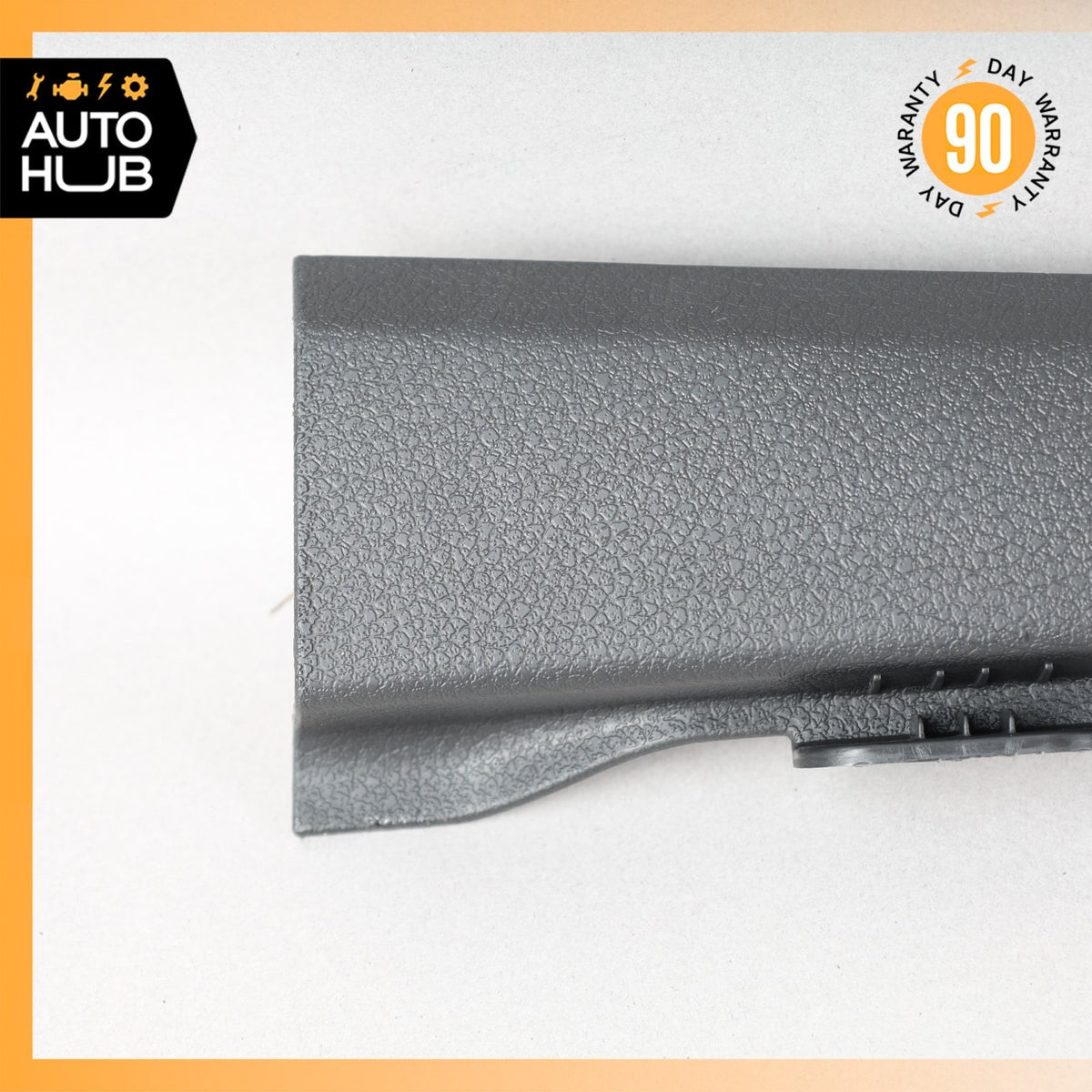 Porsche Macan 95B Front Left Center A-Pillar Cover Panel Trim Black OEM 88k - photo 2
