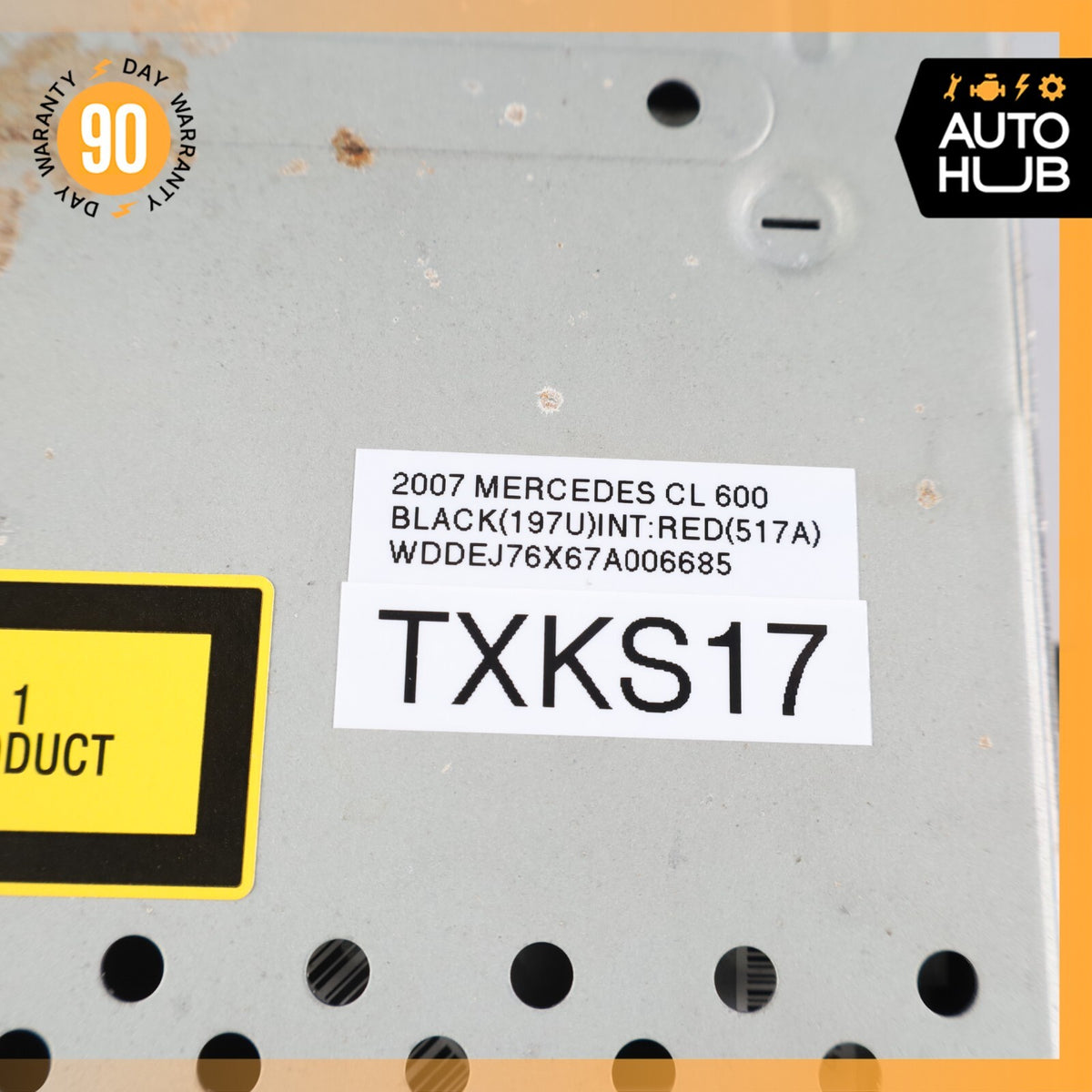 07-09 Mercedes W216 CL600 CL63 AMG Head Unit Navigation Command CD Audio OEM - photo 11