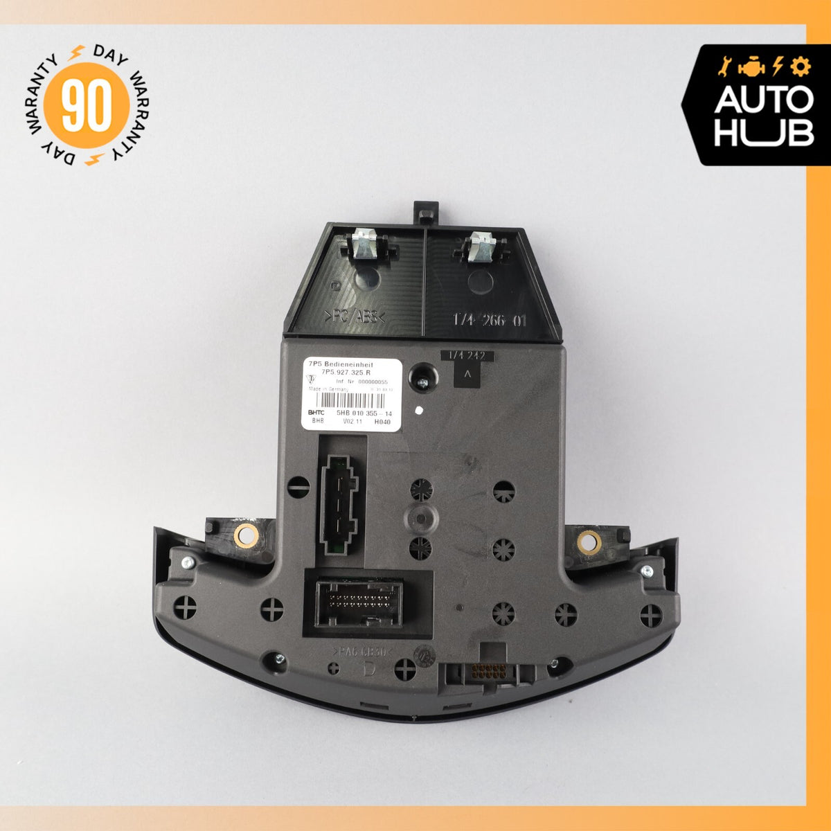11-14 Porsche Cayenne 958 Hybrid S Rear Seat Heat Lock Switch Control Panel OEM - photo 7